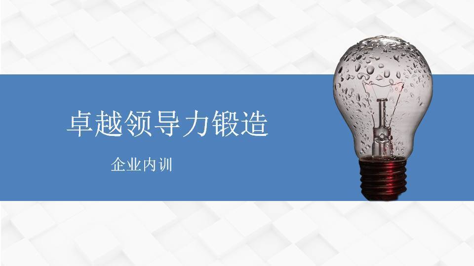 黃武林《卓越領(lǐng)導(dǎo)力鍛造》